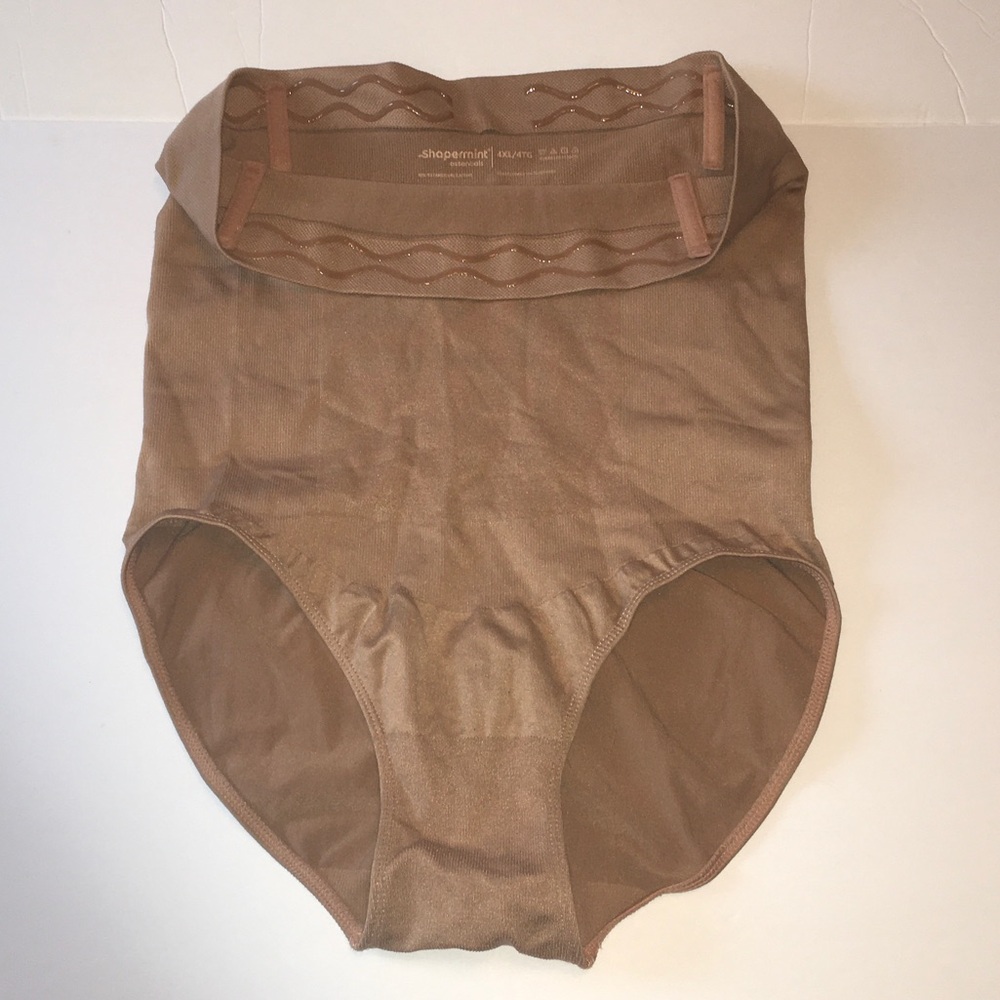 Shapermint High-Waist Shapewear Brief in Tan